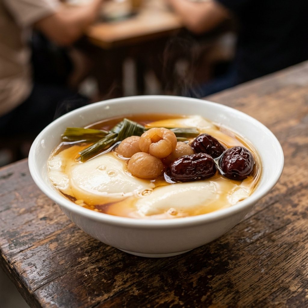 Beancurd with Longan and Red Dates