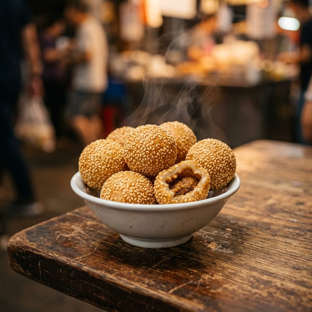 Peanut Sesame Balls (Jian Dui)
